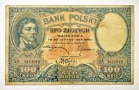 POLSKA 100 ZŁOTYCH 28.02.1919 M53