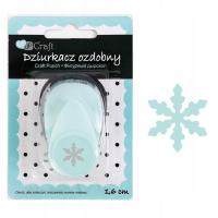 DZIURKACZ OZDOBNY ŚNIEŻYNKA PŁATEK ŚNIEGU DO PAPIERU 1,6cm DpCraft