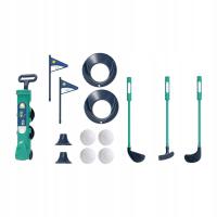 Mini Kid Golf Practice Game Play Set Przenośna interaktywna zabawka Zielona