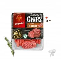 SALAMI CHIPS BEKON 60G SOKOŁÓW