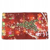 Świąteczny wzór antypoślizgowa mata podłogowa dekoracja do kuchni w XY