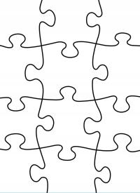 Folder do embossingu 1218-100 PUZZLE