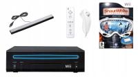 Nintendo Wii Czarne RVL-001 (EUR) + Dodatki + Shaun White Snowboarding: Road Trip Nintendo Wii