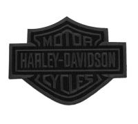 NASZYWKA HARLEY DAVIDSON BAR&SHIELD BLACK OUT