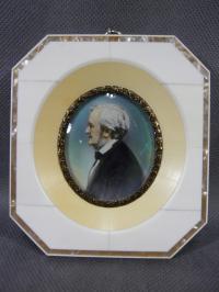 MINIATURA, OBRAZ OLEJNY NA KOŚCI XX w.