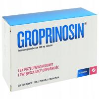Гроприносин 500 мг препарата przeciwirusowy 50 таблеток