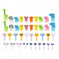 40x Kids Food Picks Food Fruit Picks Forks Food