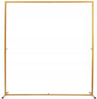 Стенд стойки ворота металлические злотый воздушные шары фото фон съемки свадьба 2, 5x2, 5 м