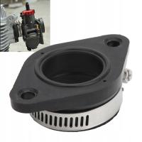 Adapter gaźnika motocyklowego Gumowy czarny