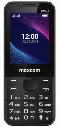 Telefon komórkowy Maxcom MM248 4 MB 4G (LTE) czarny