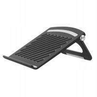 Składany Stojak na Laptopa Ergonomiczny Podstawka Pod Komputer Biuro Dom Czarny