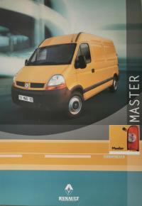 Renault Master Folder (Prospekt + płyta)