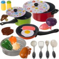 Металлические горшки для детей большой набор кухонной посуды сковорода аксессуары