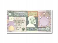 Banknot, Libia, 10 Dinars, 2002, Undated, KM:66, U