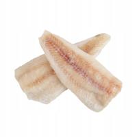 Dorsz Czarny filet bez skóry mrożony chude mięso glazura 5% 2 kg