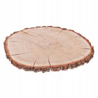 Szlifowane plastry drewna brzoza 18-20 cm średnicy