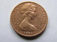 NOWA ZELANDIA 2 CENTS 1974 ROK !!!!!!!!!!!!!! 0686