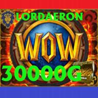 WOW WARMANE LORDAERON GOLD 30K 30000 GOLDA A/H