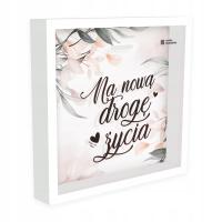 RAMKA SKARBONKA NA ŚLUB NA NOWĄ DROGĘ ŻYCIA ŚLUBNA