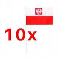 Флаг польский флаг стрелка ПВХ Орел 6X11 10шт