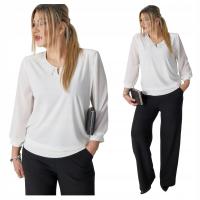 FEMIMODA блузка рукав 3/4 мода негабаритных