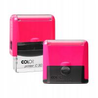 COLOP Printer Compact PRO C30 z gumką NEONOWY RÓŻOWY