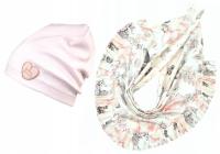 Шапка и шарф весенний комплект * цвета * р. 52-54 6-10 л