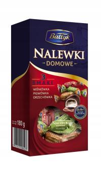 BAŁTYK NALEWKI DOMOWE WIŚNIÓWKA PIGWÓWKA ORZECHÓWKA 180G