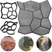 Форма для мощения камня бетона кошачьи головы 50x50 см