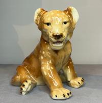 Фигурка Льва львенка красивая и редкая большая