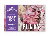 Czekolada Funky Fluid Indonezja Sumba 60 % darkmilk
