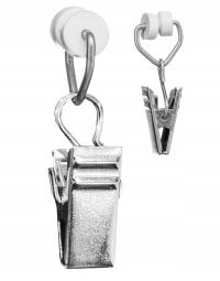 Зубцы для алюминиевых карнизов металлические-100шт.