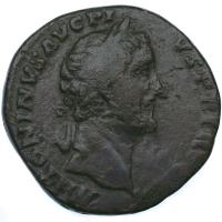 Antoninus Pius, sesterc, Rzym, ŁADNY!