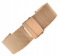 Браслет для часов из розового золота толщиной 18 мм