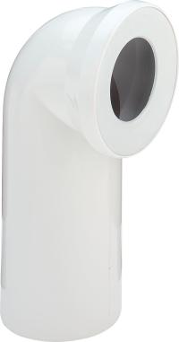 Łuk przyłączeniowy kolano do WC białe 3811 230mm 90° fi 110 mm 101718 VIEGA