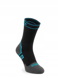 Skarpety wodoodporne Bridgedale StormSock Mid Boot - black/blue