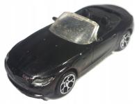 BMW Z4 ROADSTER CABRIO, Majorette, Die cast ECH: 1/56, Czarny 1:56 Resoraki