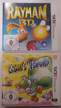 Rayman 3D + Yoshi's New Island, Nintendo 3DS