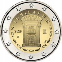 Италия 2 евро 2025-юбилей