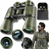 Lornetka Wojskowa Taktyczna 20x50 Mocna Survivalowa Na Wyprawę + Etui Pasek