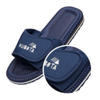 Kubota мужские шлепанцы на липучке темно-синий