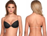 Biustonosz push-up Vivisence Eve 1012 czarny