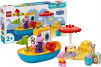 LEGO DUPLO ŚWINKA PEPPA 10432 PEPPA I REJS ŁODZIĄ zestaw klocków +2 lata