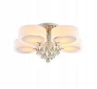 RGB Elegancki kryształowy żyrandol z 5 głowicami