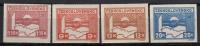 Czechosłowacja 1945 Mi 411-414 Czyste **