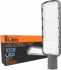 Уличный фонарь светодиодный промышленный герметичный 100 Вт серый IP65 10000LM