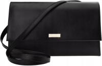 Маленькая деловая сумка-клатч, элегантная черная классическая сумка-мессенджер