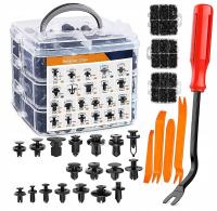 Штифты запонки автомобильные зажимы 625 шт обивки универсальные 18 размеров