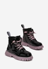 Born2Be Ciemnoróżowe Botki Jesień