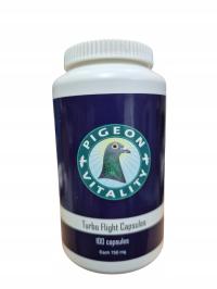 TURBO FLIGHT CAPSULES 100 kap. energia na lot dla gołębi Pigeon Vitality